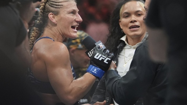 Kayla Harrison survived sex abuse to win Olympic gold. She's now a UFC champ with a mega fight ahead Article Image 0, The Canadian Press Kayla Harrison survived sex abuse to win Olympic gold. She's now a UFC champ with a mega fight ahead Article Image 0