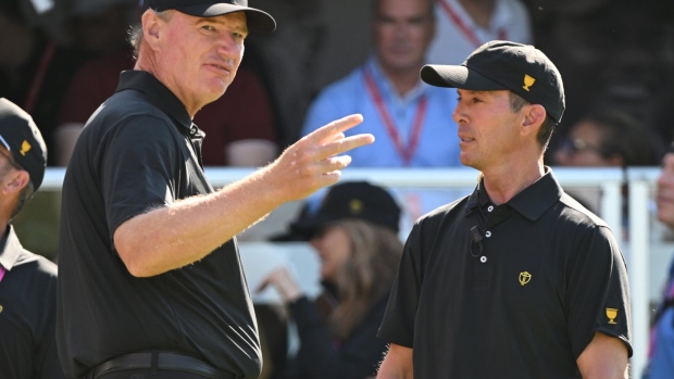 Hall of Famers Els, Montgomerie to tee off at Rogers Charity Classic Article Image 0, The Canadian Press Hall of Famers Els, Montgomerie to tee off at Rogers Charity Classic Article Image 0