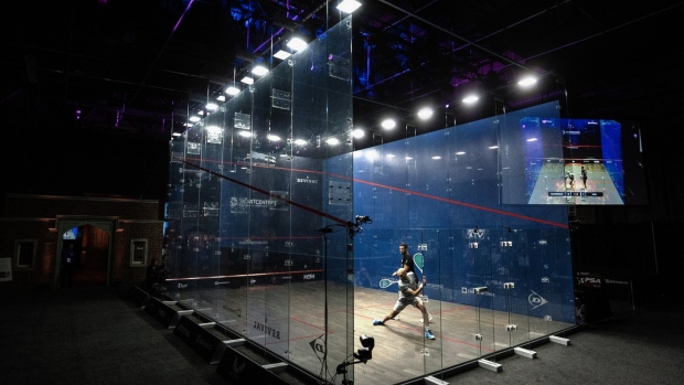 Pro squash gets the studio treatment in Toronto ahead of Olympic debut at '28 Games Article Image 0, The Canadian Press Pro squash gets the studio treatment in Toronto ahead of Olympic debut at '28 Games Article Image 0