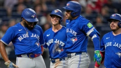Vladimir Guerrero Jr., George Springer, Ernie Clement, and Alejandro Kirk
