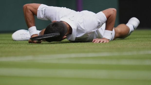 Wimbledon: All the early upsets could stem from a lack of experience on grass courts Article Image 0, The Canadian Press Wimbledon: All the early upsets could stem from a lack of experience on grass courts Article Image 0