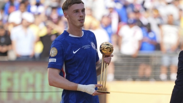 Chelsea's Cole Palmer wins Golden Ball as top player at Club World Cup Article Image 0, The Canadian Press Chelsea's Cole Palmer wins Golden Ball as top player at Club World Cup Article Image 0
