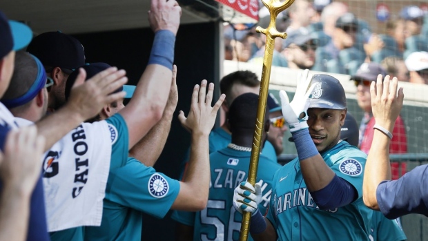 Mariners sweep Tigers with 35 runs in three-game series Article Image 0, The Canadian Press Mariners sweep Tigers with 35 runs in three-game series Article Image 0