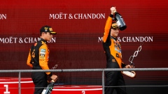 Lando Norris and Oscar Piastri