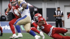 Linebacker Jacob Roberts making most of chance to start with Calgary Stampeders Article Image 0