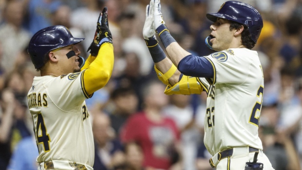 Brewers fans are hoping 'Uecker magic' will carry the team to a deep October run Article Image 0, The Canadian Press Brewers fans are hoping 'Uecker magic' will carry the team to a deep October run Article Image 0