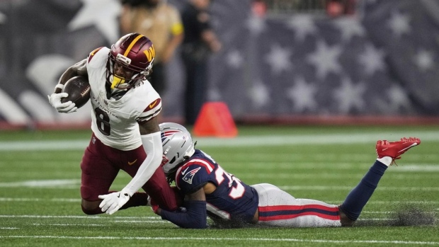 49ers bolster injury-hit backfield by acquiring Brian Robinson from Washington Article Image 0, The Canadian Press 49ers bolster injury-hit backfield by acquiring Brian Robinson from Washington Article Image 0