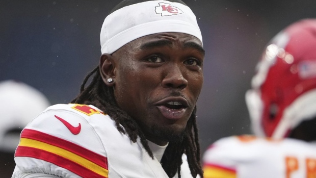 Chiefs WR Rashee Rice is suspended 6 games by NFL, person familiar with decision tells AP Article Image 0, The Canadian Press Chiefs WR Rashee Rice is suspended 6 games by NFL, person familiar with decision tells AP Article Image 0