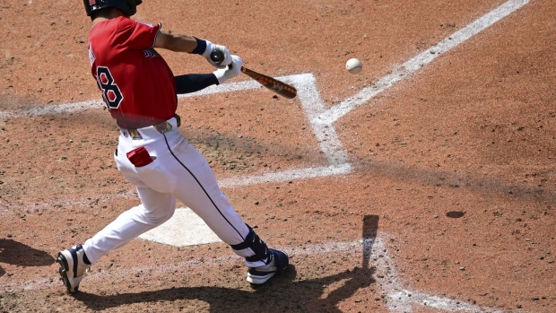 Good wood: MLB hitters cutting down on strikeouts, even in age of increased velocity Article Image 0, The Canadian Press Good wood: MLB hitters cutting down on strikeouts, even in age of increased velocity Article Image 0