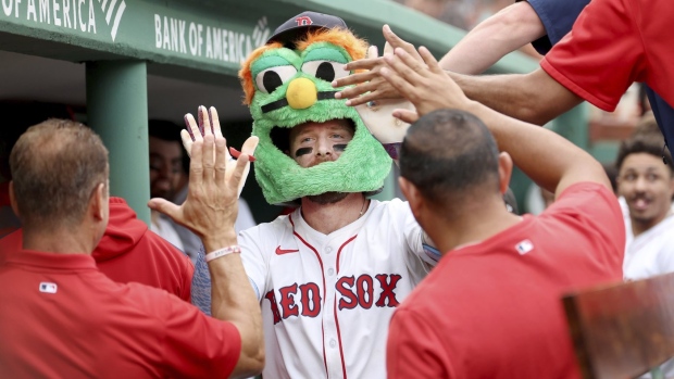 Trevor Story gets a strange homer at Fenway Park. Ball hits RF's glove and ticks off Pesky Pole Article Image 0, The Canadian Press Trevor Story gets a strange homer at Fenway Park. Ball hits RF's glove and ticks off Pesky Pole Article Image 0