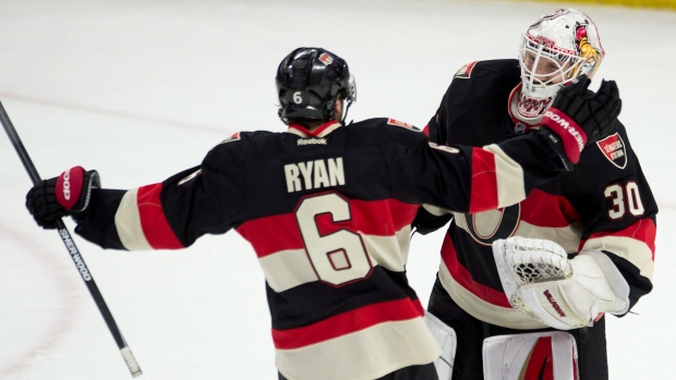 Bobby Ryan Andrew Hammond, The Canadian Press Bobby Ryan Andrew Hammond