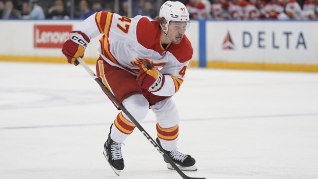 Flames re-sign forward Connor Zary to three-year contract Article Image 0, The Canadian Press Flames re-sign forward Connor Zary to three-year contract Article Image 0