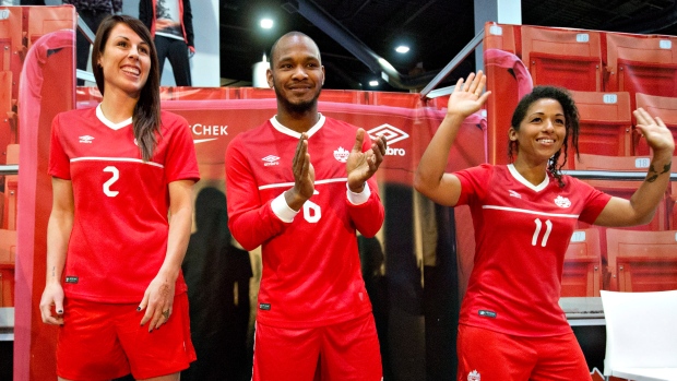 Canada Soccer unveils 2015 red jerseys 