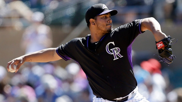 Jhoulys Chacin, The Canadian Press Jhoulys Chacin