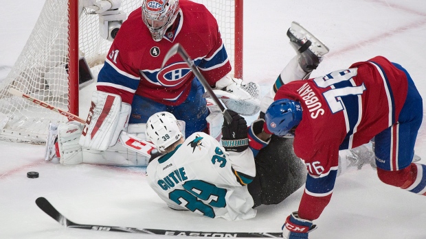 Canadiens Carey Price Sharks Logan Couture P.K. Subban 