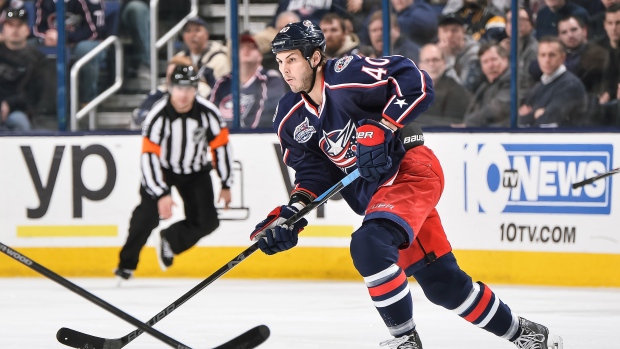 Jared Boll , Jamie Sabau/National Hockey League/Getty Images Jared Boll