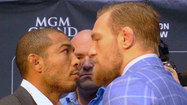 Jose Aldo and Conor McGregor, The Canadian Press Jose Aldo and Conor McGregor