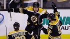 Milan Lucic, Bruins celebrate