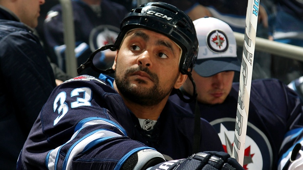 Dustin Byfuglien, Getty Images Dustin Byfuglien