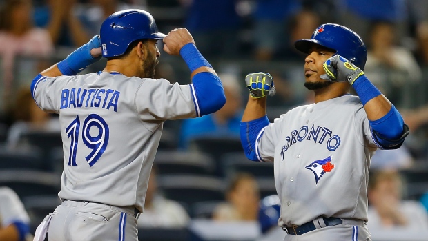 Jose Bautista and Edwin Encarnacion