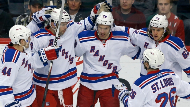 New York Rangers Celebrate