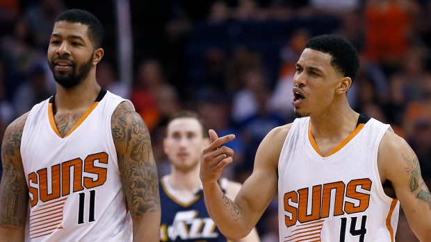 Gerald Green and Markieff Morris, The Canadian Press Gerald Green and Markieff Morris