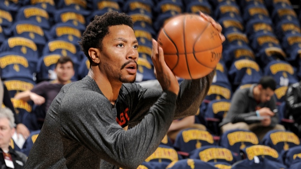 Derrick Rose, David Liam Kyle/National Basketball Association/Getty Images Derrick Rose
