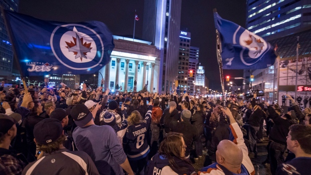 Winnipeg Jets Fans, The Canadian Press Winnipeg Jets Fans