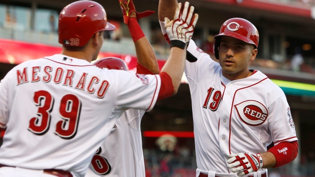 Joey Votto, The Canadian Press Joey Votto