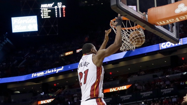 Hassan Whiteside, The Canadian Press Hassan Whiteside