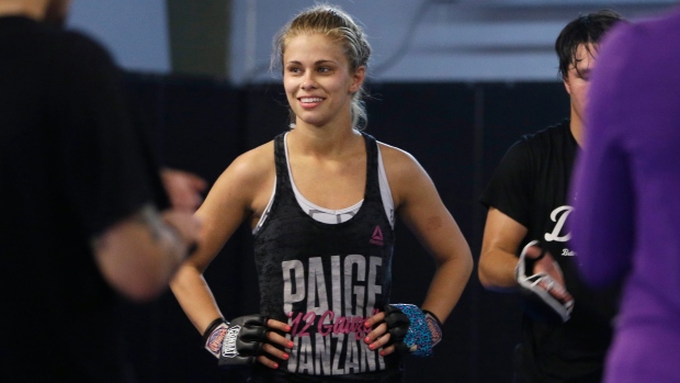 Paige VanZant, The Canadian Press Paige VanZant