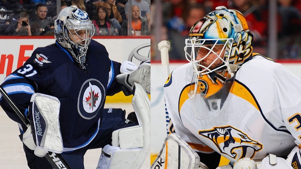 Ondrej Pavelec vs. Carter Hutton