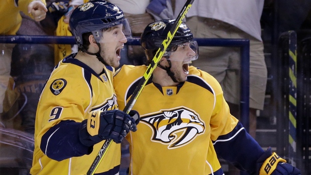 Filip Forsberg Craig Smith, The Canadian Press Filip Forsberg Craig Smith