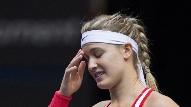 Eugenie Bouchard, The Canadian Press Eugenie Bouchard