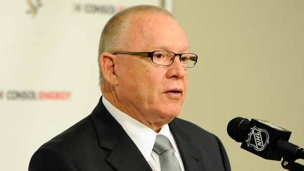 Jim Rutherford , Joe Sargent/National Hockey League/Getty Images Jim Rutherford