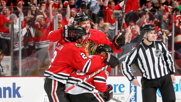 Brent Seabrook Duncan Keith Patrick Kane