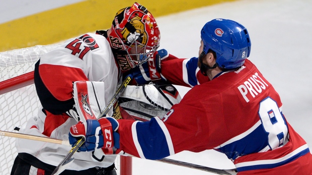 Craig Anderson Brandon Prust, The Canadian Press Craig Anderson Brandon Prust