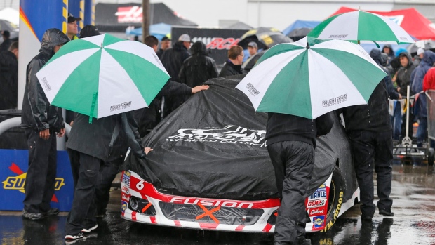 NASCAR rain delay