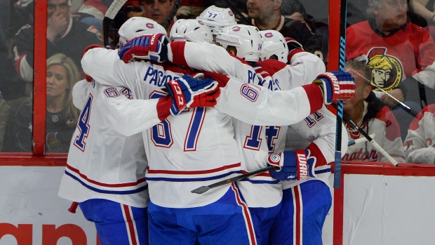 Montreal Canadiens Celebrate, The Canadian Press Montreal Canadiens Celebrate