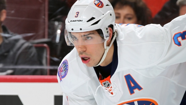 Travis Hamonic, Len Redkoles/National Hockey League/Getty Images Travis Hamonic