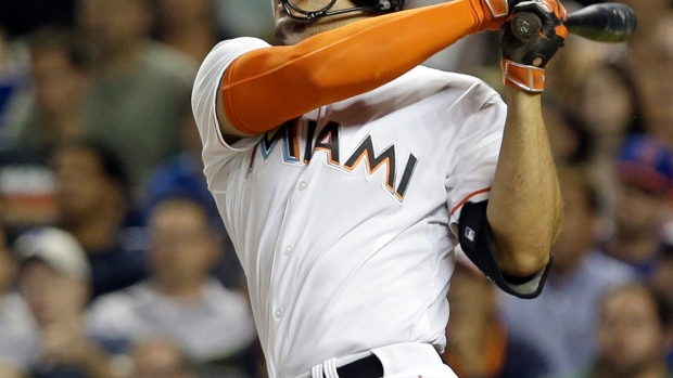 Stanton, Ichiro both homer and drive in 3, Marlins top NL East-leading Mets 7-3 Article Image 0