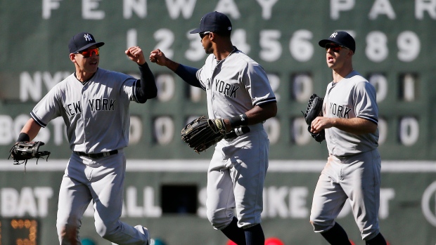 Yankees celebrate