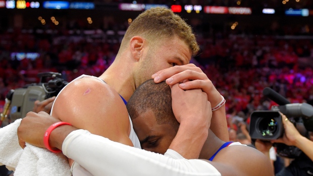 Blake Griffin and Chris Paul , The Canadian Press Blake Griffin and Chris Paul