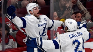 Stamkos, Callahan celebrate