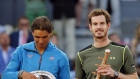 Rafael Nadal and Andy Murray