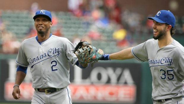 Alcides Escobar and Eric Hosmer