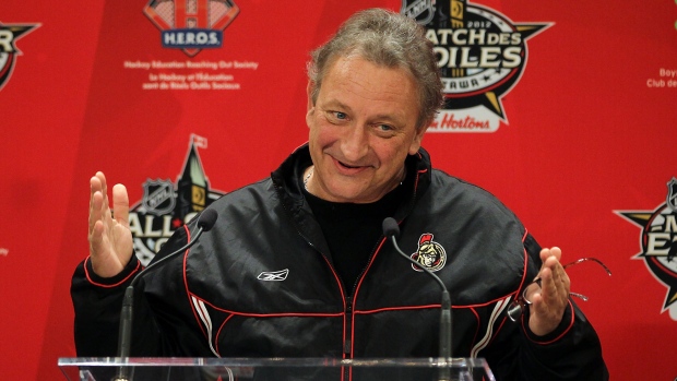 Eugene Melnyk, Andre Ringuette/National Hockey League/Getty Images Eugene Melnyk