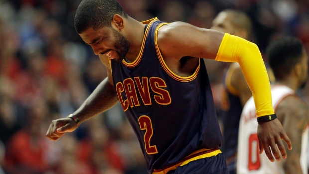 All-Star guard Kyrie Irving rests knee as banged-up Cavaliers prepare for showdown with Hawks Article Image 0