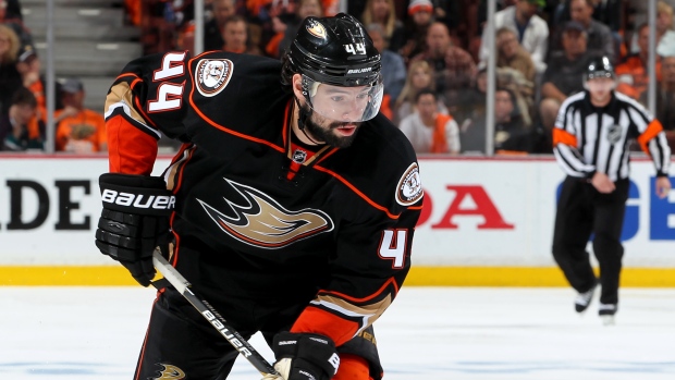 Nate Thompson, Debora Robinson/NHLI via Getty Images Nate Thompson