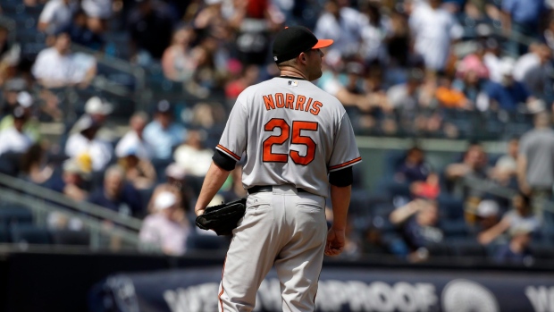 Bud Norris, The Canadian Press Bud Norris
